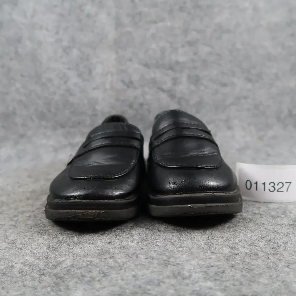 Shoes Penny Loafers Toddler Kids 8 Slip On Dressy Casual Black Classic Formal